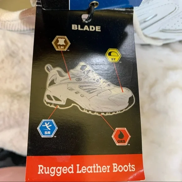 Brahma Steel Toe Work Boots Men’s Leather Sz 12 - Picture 15 of 16